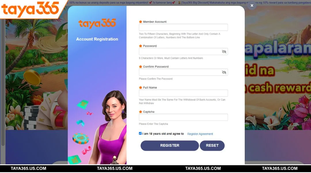 Follow this detailed guide to complete TAYA365 registration easily