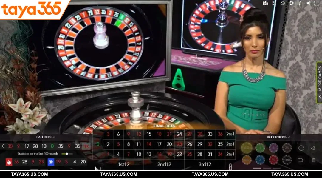 The lobby offers a full range of tables with various betting limits