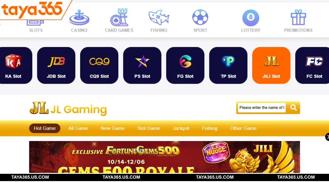 Top game development partners at TAYA365 Slots